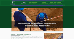 Desktop Screenshot of centinelaambiental.com